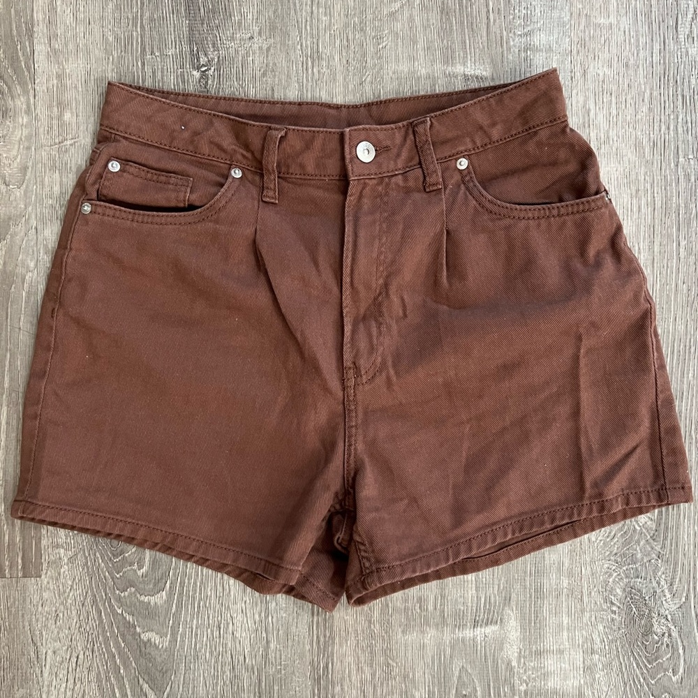 H&M Brown Denim Shorts